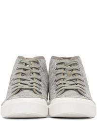 Мужские серые высокие кеды от rag & bone