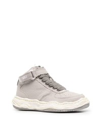 Мужские серые высокие кеды от Maison Mihara Yasuhiro