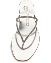 Серые вьетнамки от Pedro Garcia