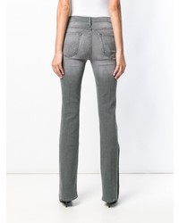 Серые джинсы-клеш от Mother
