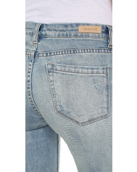 Серые джинсы-клеш от Blank