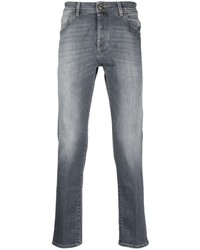 Мужские серые джинсы с принтом от Jacob Cohen