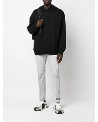 Мужские серые джинсы с принтом от DSQUARED2