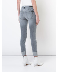 Серые джинсы скинни от RtA