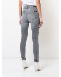 Серые джинсы скинни от RtA