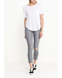 Серые джинсы скинни от G&amp;G