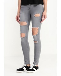 Серые джинсы скинни от G&amp;G