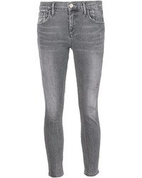 Серые джинсы скинни от Gold Sign
