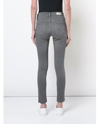 Серые джинсы скинни от AG Jeans
