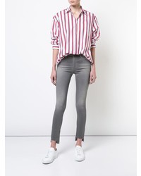 Серые джинсы скинни от AG Jeans