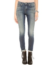 Серые джинсы скинни от Won Hundred