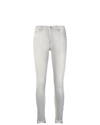 Серые джинсы скинни от Karl Lagerfeld