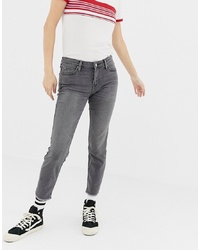 Серые джинсы скинни от Lee Jeans