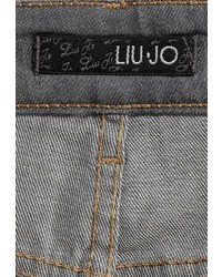 Серые джинсы скинни от Liu Jo