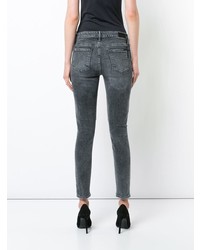 Серые джинсы скинни от RtA