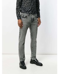Мужские серые джинсы от Saint Laurent