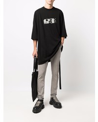 Мужские серые джинсы от Rick Owens