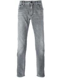 Мужские серые джинсы от Dolce & Gabbana