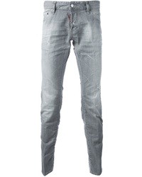 Мужские серые джинсы от DSquared
