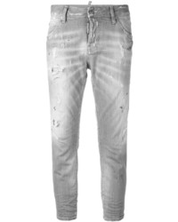Женские серые джинсы от Dsquared2