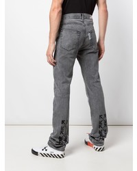 Мужские серые джинсы от Off-White
