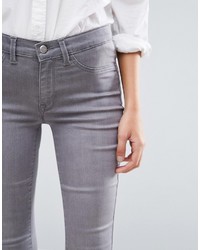 Женские серые джинсы от Selected