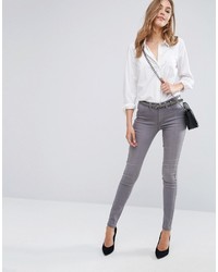 Женские серые джинсы от Selected