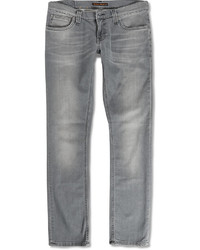 Мужские серые джинсы от Nudie Jeans