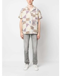 Мужские серые джинсы от Incotex