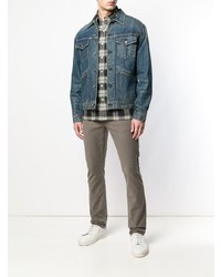 Мужские серые джинсы от Tom Ford