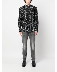 Мужские серые джинсы от Armani Exchange