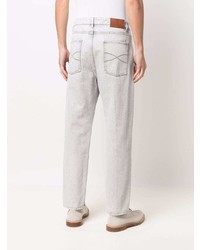 Мужские серые джинсы от Brunello Cucinelli