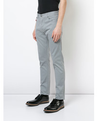 Мужские серые джинсы от Isaia