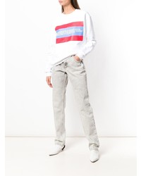 Женские серые джинсы от Martine Rose