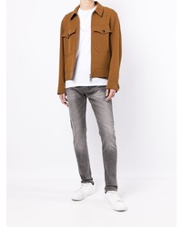 Мужские серые джинсы от Armani Exchange