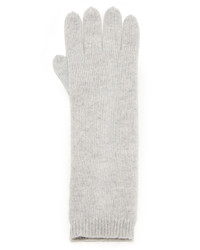 Серые длинные перчатки от TSE