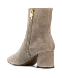 Серые замшевые ботильоны от L'Autre Chose