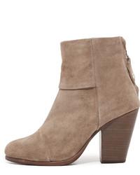 Серые замшевые ботильоны от Rag & Bone