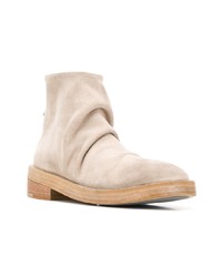 Серые замшевые ботильоны от Marsèll