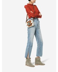 Серые замшевые ботильоны от Isabel Marant