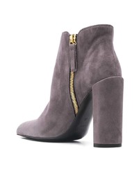 Серые замшевые ботильоны от Premiata