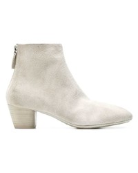 Серые замшевые ботильоны от Marsèll