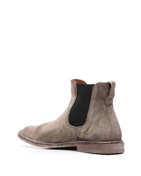 Мужские серые замшевые ботинки челси от Moma