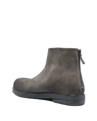 Мужские серые замшевые ботинки челси от Marsèll