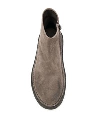 Мужские серые замшевые ботинки челси от Marsèll