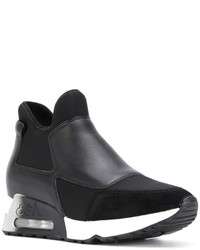 Женские серые замшевые высокие кеды от Ash