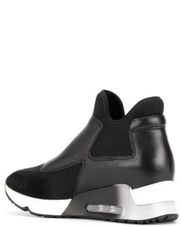 Женские серые замшевые высокие кеды от Ash