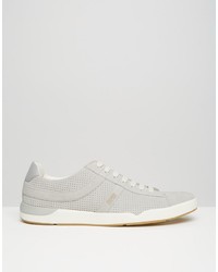 Мужские серые замшевые кеды от Boss Orange