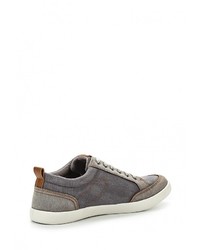 Мужские серые замшевые кеды от Dino Ricci Trend