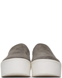 Женские серые замшевые кеды от Opening Ceremony